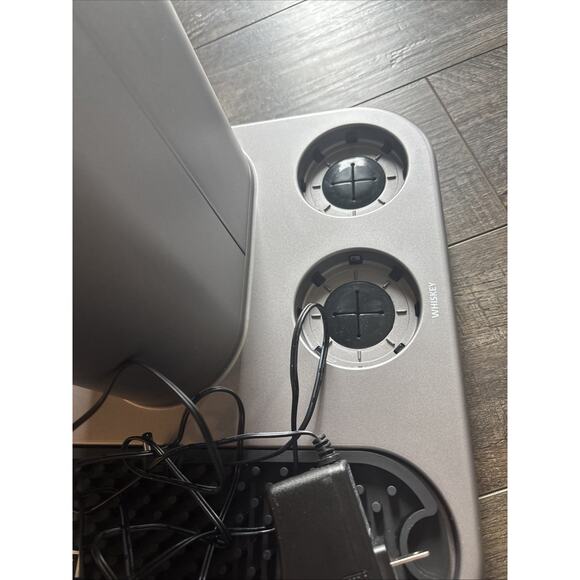 Bartesian 55300 Premium Cocktail Machine Bar Mat Powers On Used Gray NO BOTTLES - Picture 4 of 6